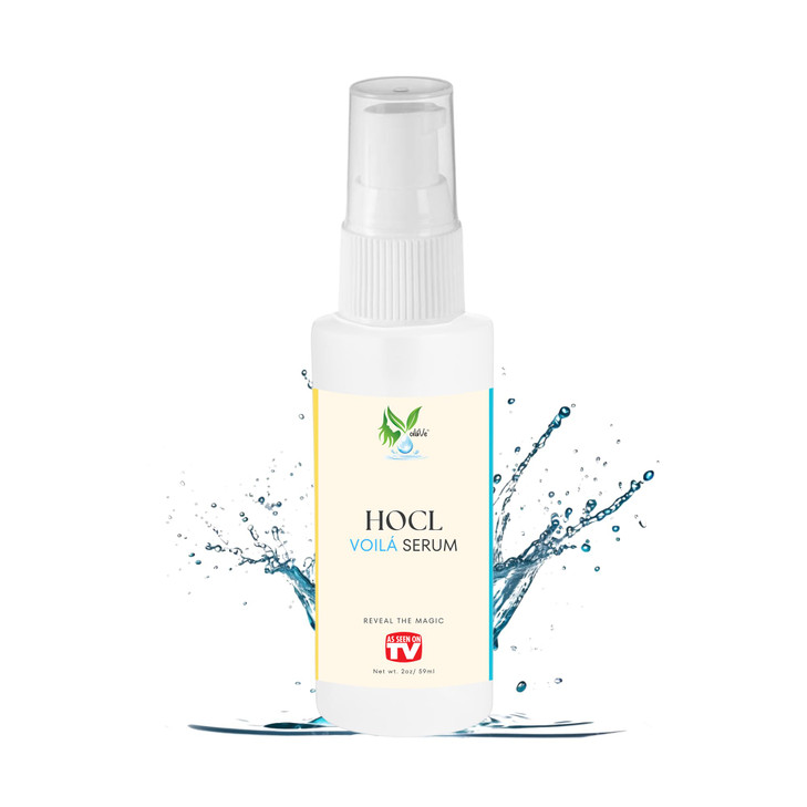 VoilaVe Pure Hypochlorous Acid Serum AntiWrinkle Hypochlorous Acid Face Serum for Redness Reduce Dryness Skin Irritation