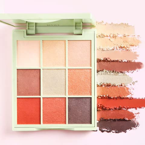 Pixi Beauty Eye Effects Hazelnut Haze Eyeshadow 9 Shade Compact Palette Easy to Apply High Pigment Colour ParabenFree 11