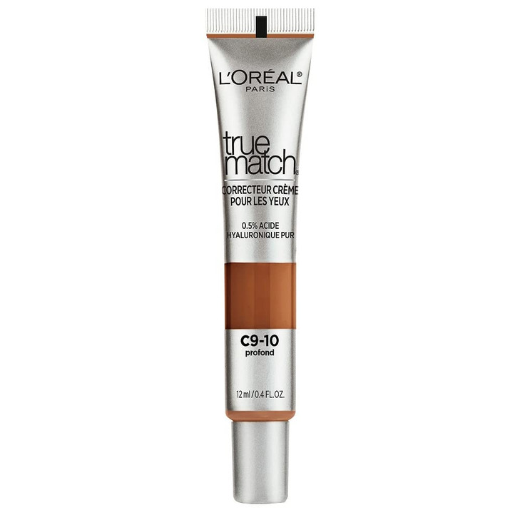 LOral Paris True Match Eye Cream in a Concealer 05 hyaluronic acid Deep C910 04 fl oz
