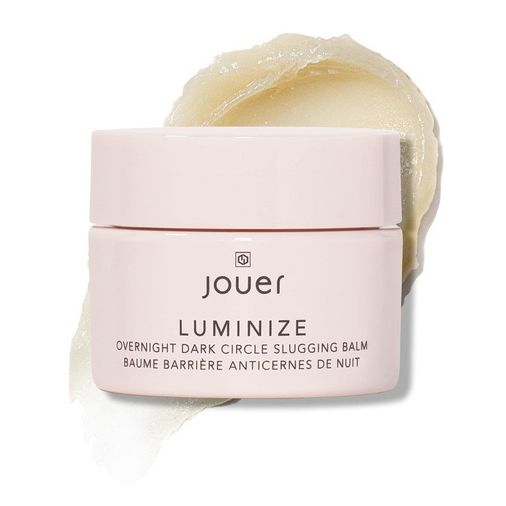 Jouer Luminize Overnight Dark Circle Slugging Balm Fragrance Free Caffeine Eye Cream Overnight Eye Treatment Brightening