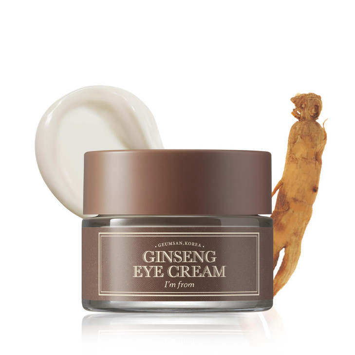 Im from Ginseng Eye Cream 30g Rare Ginseng Nourishment for Tired Eyes WoodCultivated Ginseng MoistureLock Formula Firm F