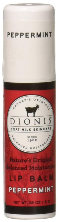 Dionis Goat Milk Skincare Lip Balm (Peppermint, 0.28 oz) online at globaldelivered