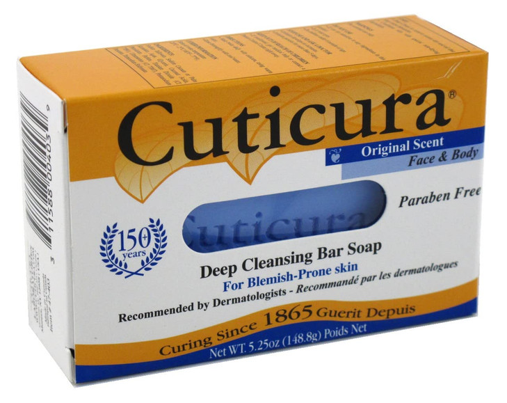 Cuticura Original Medicated Soap Bath Size 5.25 Ounce online at globaldelivered