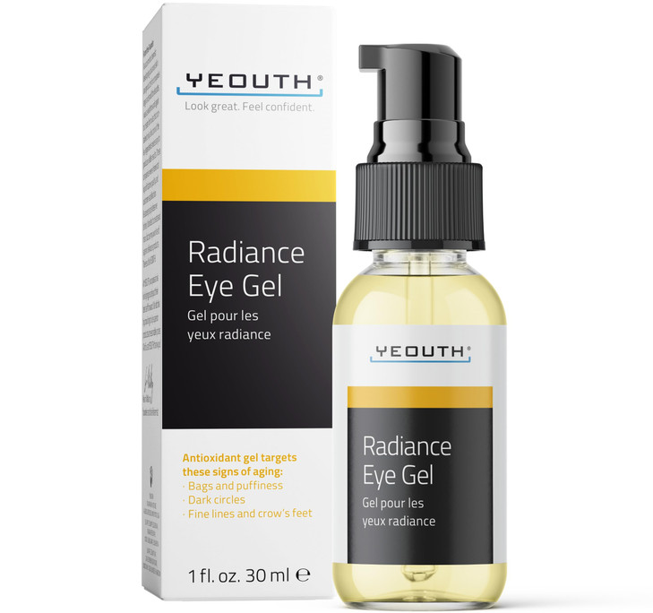 YEOUTH Under Eye Gel with Hyaluronic Acid Skin Care Targets The Appearance of Puffiness Dark Circles Under Eye Bags Revi