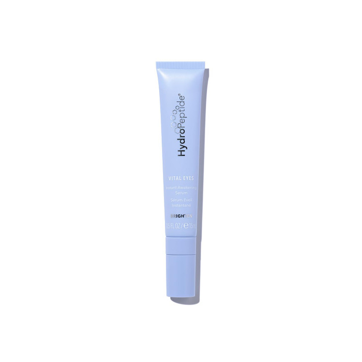 HydroPeptide Vital Eyes Instant Awakening Serum Cooling Rollerball Under Eye Moisturizer 05 Ounce