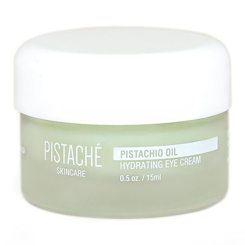 Pistach Skincare Pistachio Oil Eye Cream Hydrating Brightening Cream with Vitamin E Antioxidants Reduces Dark Circles Sm