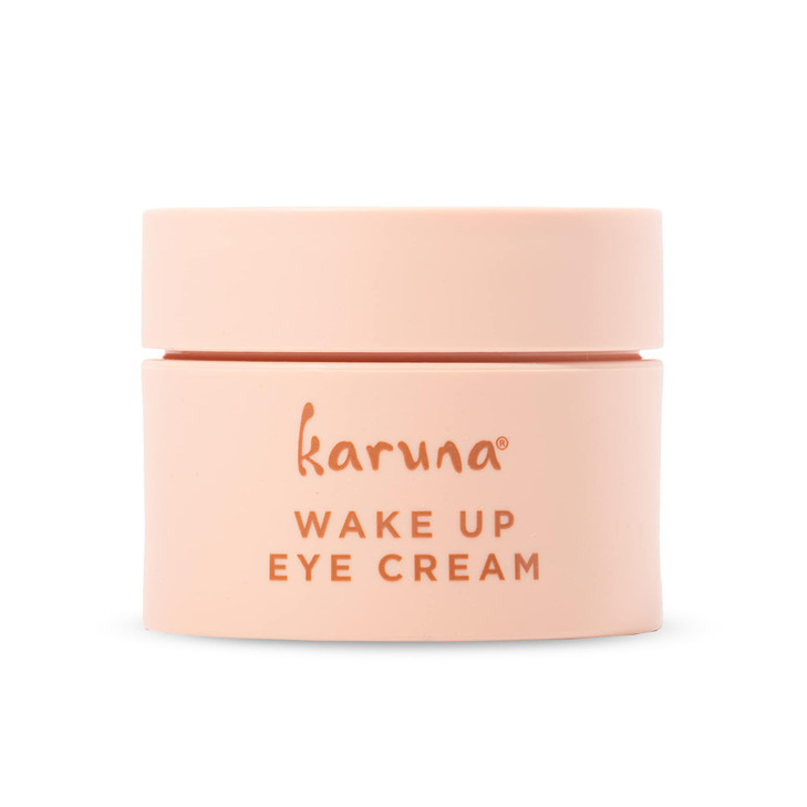 Karuna Wake Up Eye Cream with Coffee Cherry TriPeptides Caffeine Eye Cream Under Eye Brightener Anti Aging Serum Moistur