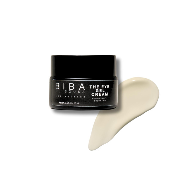Biba De Sousa The Eye Gel Cream AntiAging Formula for Wrinkles and Puffiness Hydrating Firming Rejuvenating Eye Treatmen