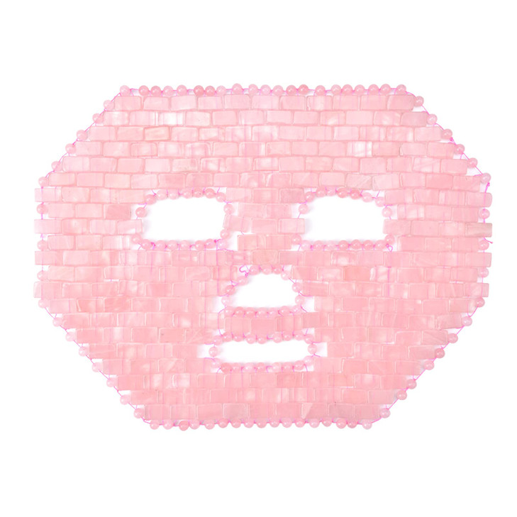 ideayard Rose Quartz Mask100 All Natural Jade Face MaskDiminish PuffinessSoothe Eye FatigueDark Circles Face Caring