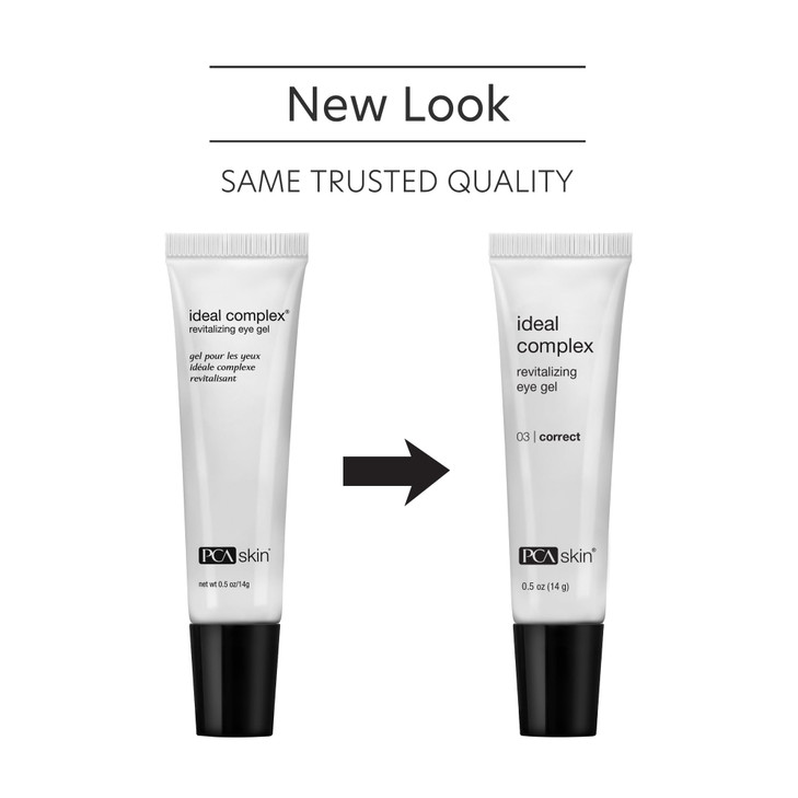 PCA SKIN Eye Serum Ideal Complex Revitalizing Eye Gel Upper and Under Eye Serum for Wrinkles Puffy Eyes Dark Circles Fin