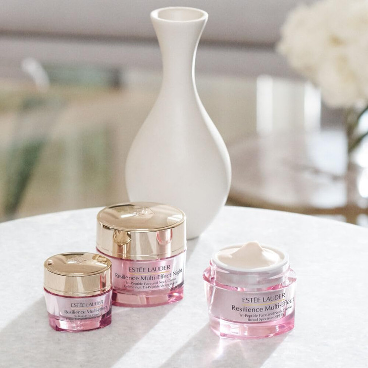 Este Lauder Resilience MultiEffect TriPeptide Under Eye Cream Targets Dark Circles Puffiness 05 Ounce