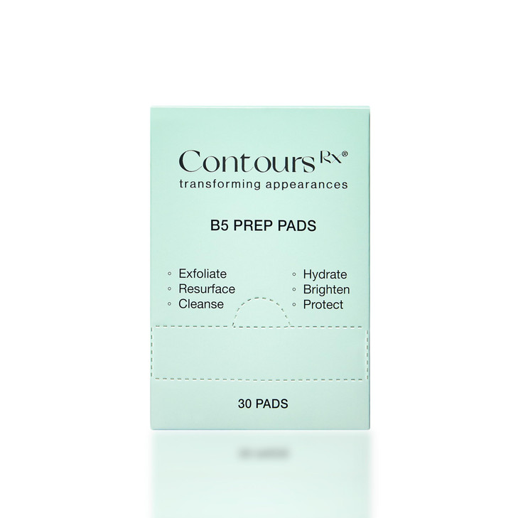Contours Rx Eyelid Prep Pads Eyelid Cleanser OilFree Makeup Eye Cleaning Wipes Exfoliate Scrub Hydrate to Prepare Eyes f