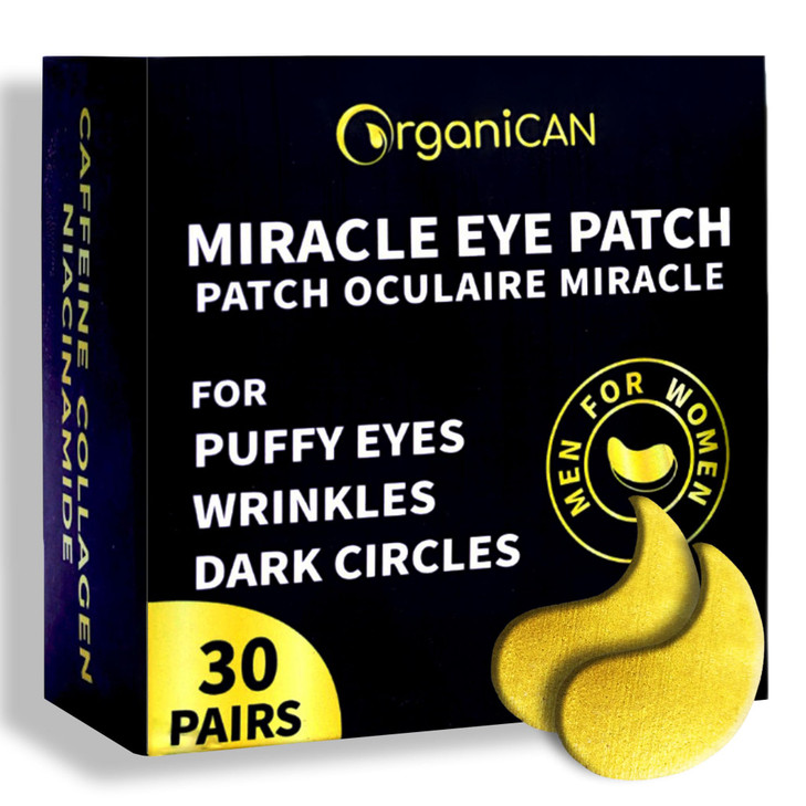 Under Eye Patches with Caffeine Collagen Niacinamide 30 Pairs Hydrating Eye Mask for Puffy Eyes Dark Circles Wrinkles an