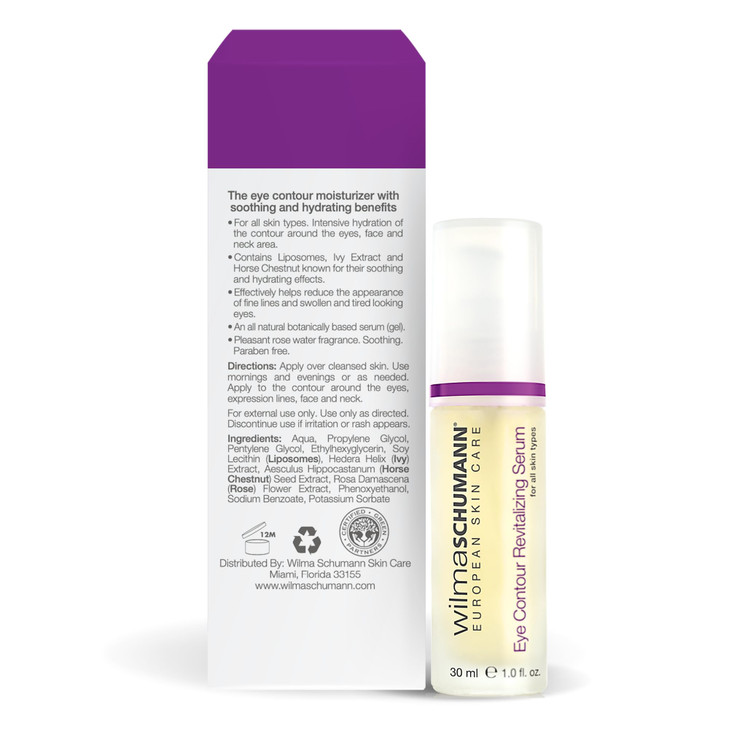 Wilma Schumann Eye Contour Revitalizing Serum Eye Syrum for Wrinkles 1 oz