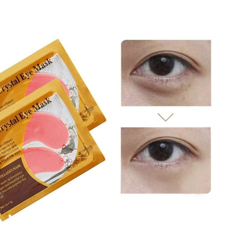 Jakuva Under Eye Patches 30 Pairs Collagen Eye Masks Eye Patches for Dark Circles and Puffy Eyes Reduce Wrinkles Gel Eye
