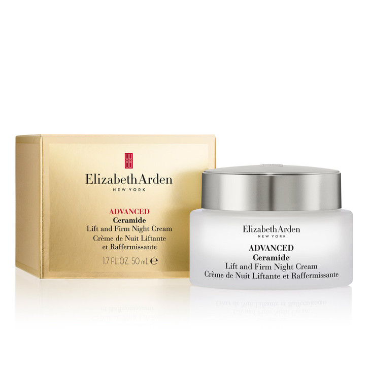 Elizabeth Arden Advanced Ceramide Lift and Firm Face Cream Hydrating Moisturizer for Night Infused with Peptides 17 Oz