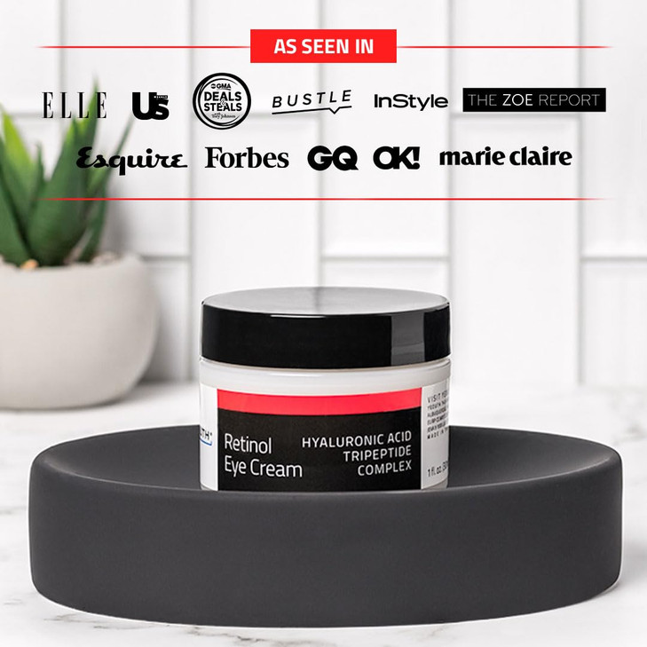 YEOUTH Retinol Eye Cream Anti Aging Firming Under Eye Cream for Puffiness and Bags Under Eyes for Wrinkles and Dark Circ