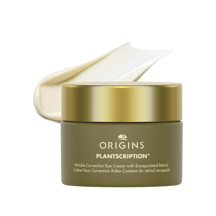 Origins Plantscription Wrinkle Correction Retinol Eye Cream Visibly Reduces Crows Feet With Encapsulated Retinol 05 Fl O