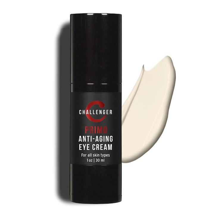 Challenger Primo AntiAging Eye Cream Unscented Clean Dispensing Airless Pump Reduce Wrinkles UnderEye Circles Puffiness