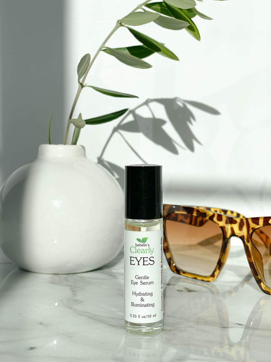 EYES Natural Anti Aging Eye Serum Hydrating and Firming Instant Treatment for Tired Puffy Eyes Dark Circles Swollen Eyel
