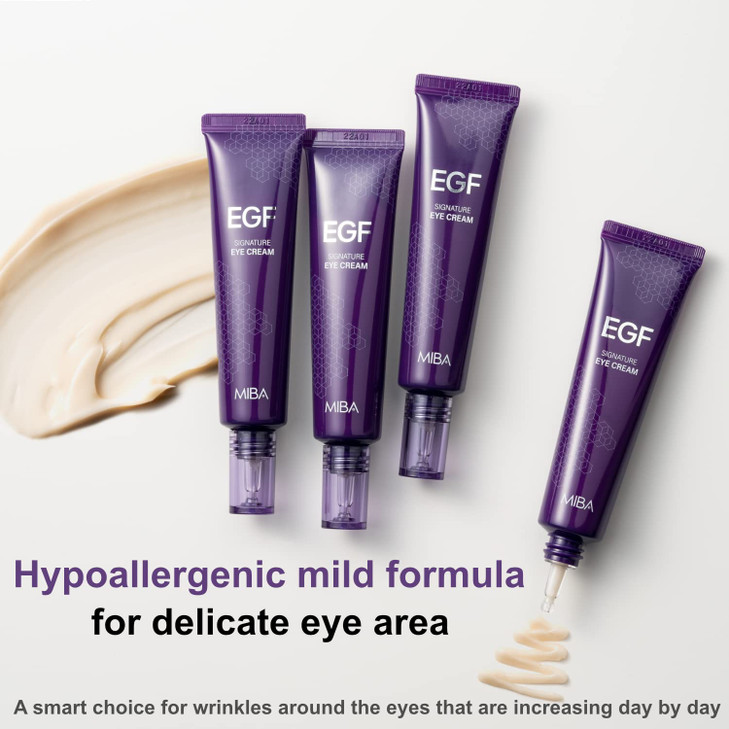 MIBA EGF Signature Time Warp Eye Cream 30ml 101 floz with all the conditions of a good eye cream
