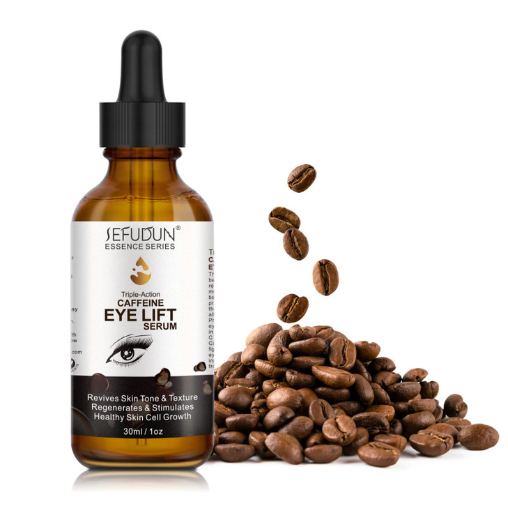 Caffeine Eye Serum Eye Serum Anti Aging Wrinkles Effectively Fades Dark Circles Eye Bags Helping to Minimize Wrinkles an