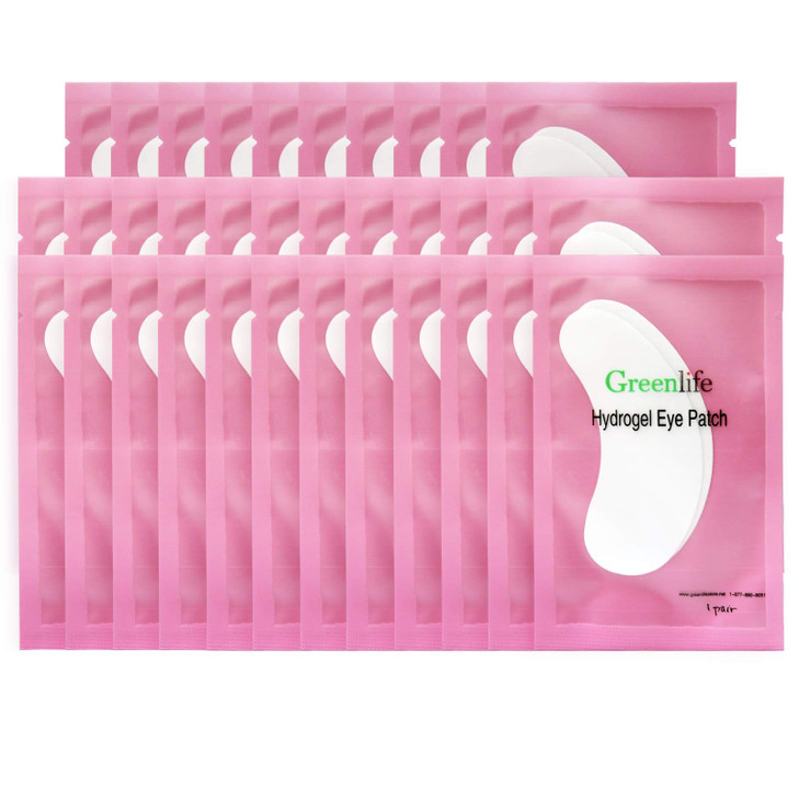 150 pairs GreenLife 100 Naturel Eyelash Extension Under Eye Gel Pads patches kit Collagen 50 150 300 Pairs with Aloe Ver