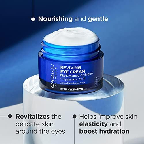 Andalou Naturals Deep Hydration Reviving Eye Cream 045 Oz