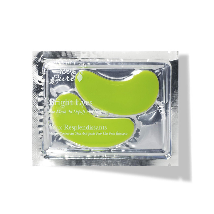 100 PURE Bright Eyes Masks Under Eye Skincare Wrinkle Smoothing Replenishment Diminish Dark Circles Puffiness Hydrating