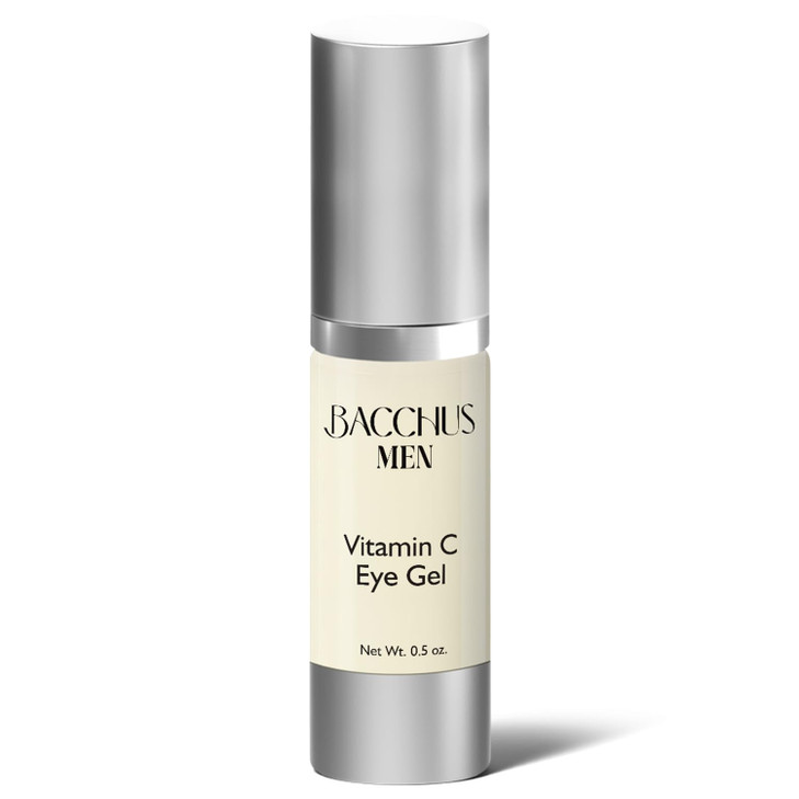 Bacchus Men Vitamin C Eye Gel Reduce Dark Circles Spots and Eye Puffiness Anti Aging Treatment Nourishes Revitalizes Soo