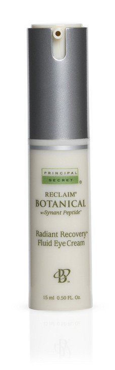 Principal Secret reclaim BOTANICAL AntiAging Radiant Recovery Fluid Eye Cream Plant Based Retinol Argireline Squalane Pe