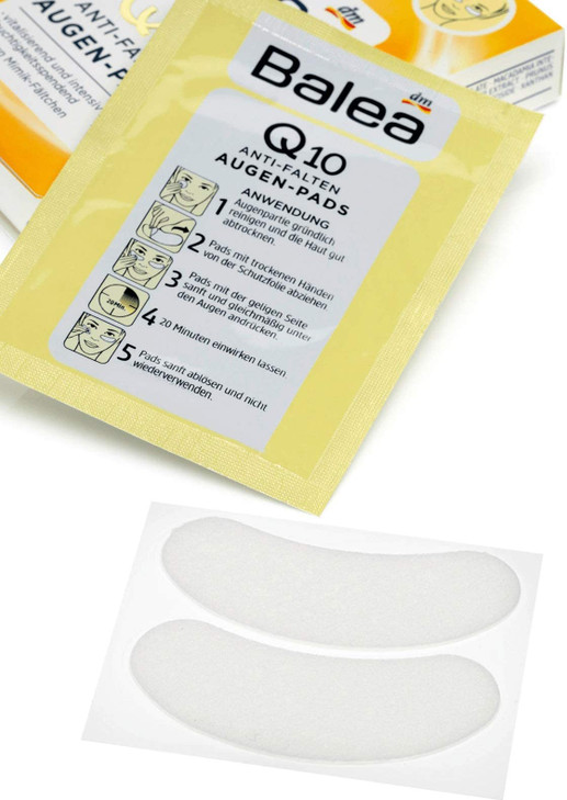 Balea Q10 Anti Wrinkle Eye Pads 12 pcs