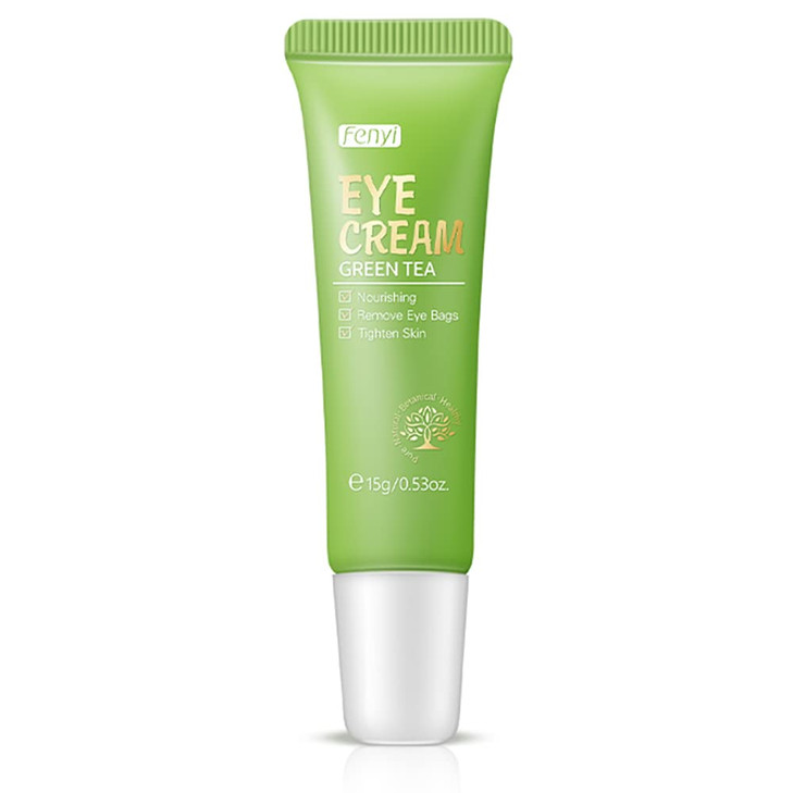 AKARY Green Tea Eye Care Cream Eliminate Eye Bag Dark Circles Tea Leaf Extract Eye Cream for Nourishing Eye Areas Tighte