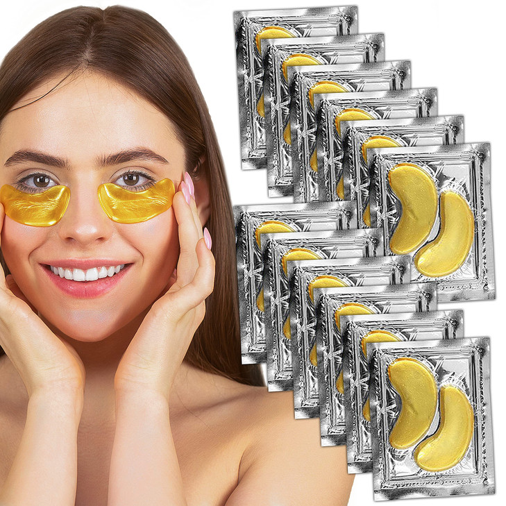 Under Eye AntiAging Eye Mask Collagen Patch Treatment for Minimizing Wrinkles Puffy Eyes Eye Bags Dark Circles Fine Line