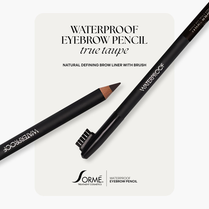 Sorme Treatment Cosmetics Natural Definitive Waterproof Eyebrow Pencil Rich Brown 004 Ounce Pack of 1