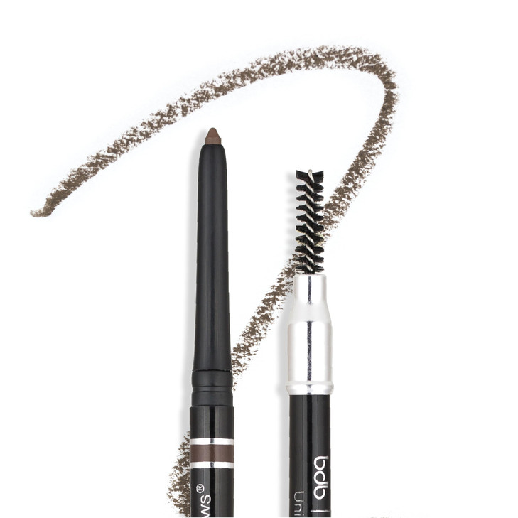 Billion Dollar Brows Universal Eyebrow Pencil DualEnded Design with Precision Tip Spoolie Matte Finish Waterproof Easy t
