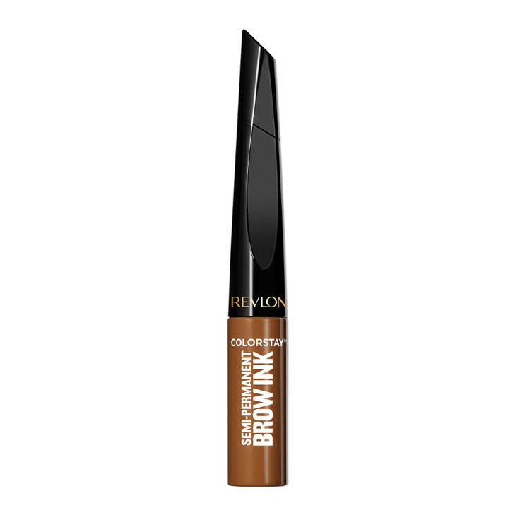 Revlon ColorStay 5in1 SemiPermanent Brow Ink with Spoolie Brush Waterproof TransferProof Eyebrow Makeup Easy to Remove 3