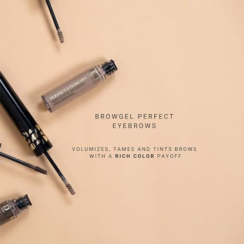 Idun Minerals Perfect Eyebrows Gel Adds Texture For Voluminous Brows Highly Purified Mineral Pigments Give A Rich And Ev