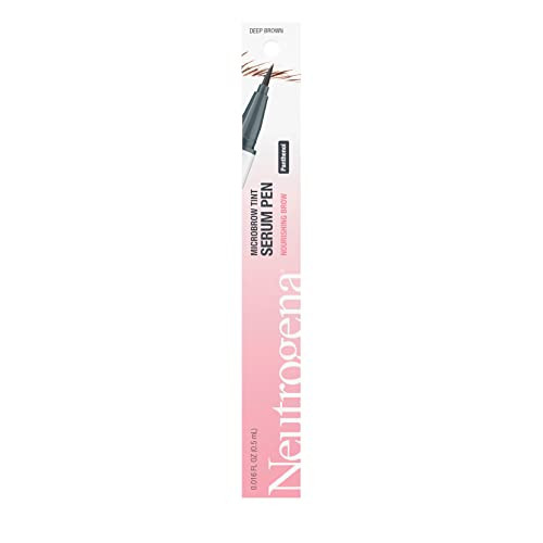 Neutrogena Microbrow Tint Serum Pen Precision Tipped Tinted Eyebrow Pen with Panthenol to Nourish Condition Brows Helps