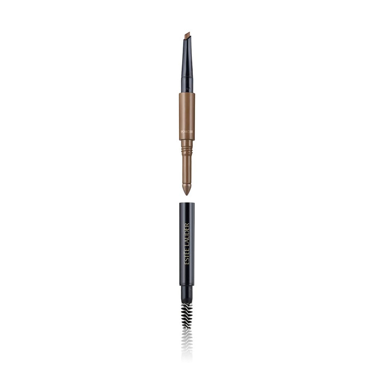Este Lauder The Brow MultiTasker 3in1 Tool Eyebrow Pencil Powder and Brush 02 Light Brunette
