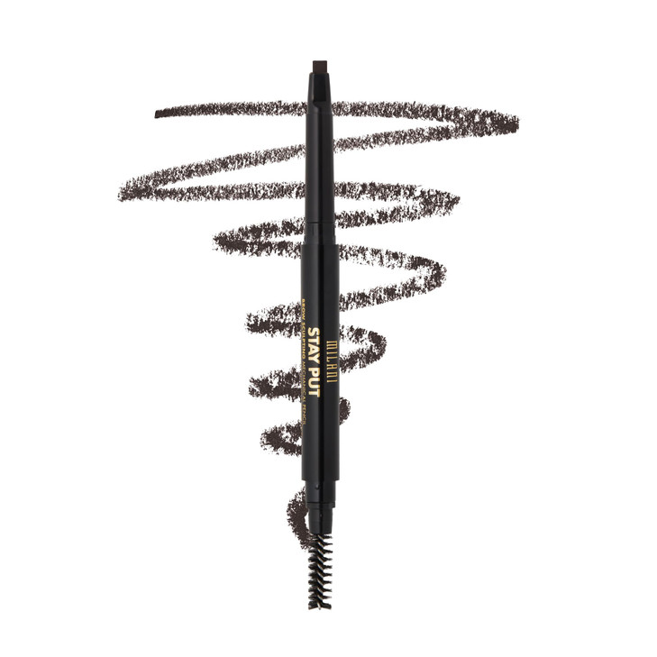 Milani Stay Put Brow Sculpting Mechanical Pencil Espresso 001 Ounce CrueltyFree LongLasting Eyebrow Pencil that Defines