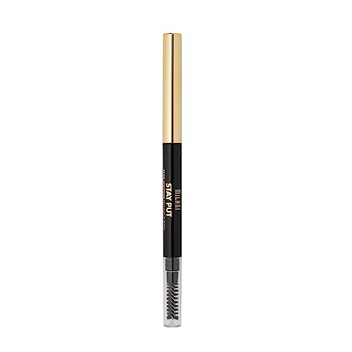 Milani Stay Put Brow Sculpting Mechanical Pencil Dark Brown 001 Ounce CrueltyFree LongLasting Eyebrow Pencil that Define