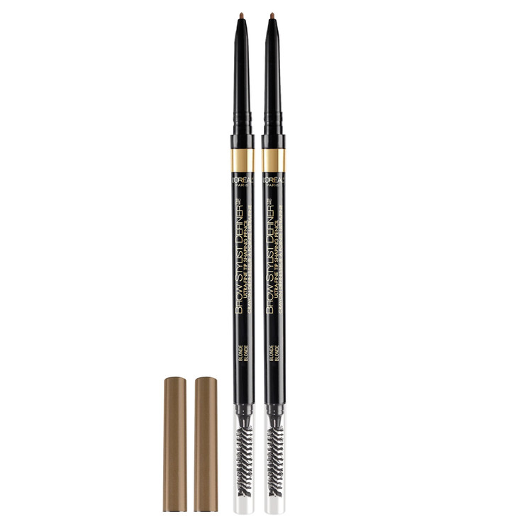 LOreal Paris Makeup Brow Stylist Definer Waterproof Eyebrow Pencil UltraFine Mechanical Pencil Draws Tiny Brow Hairs and
