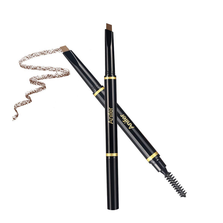ANIFER Eyebrow Pencil Dark brown Waterproof Smooth Natural Cruelty Free Dark brown 2