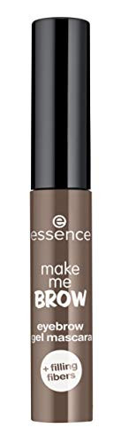 essence 3Pack Make Me Brow Eyebrow Gel Mascara Infused with Fibers to Fill Sculpt Vegan Paraben Free Cruelty Free 02 Bro