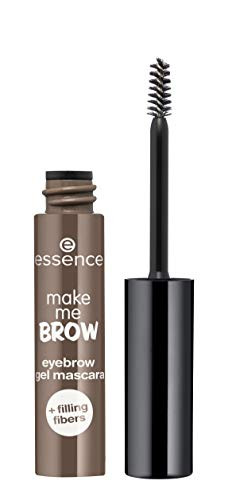 essence 3Pack Make Me Brow Eyebrow Gel Mascara Infused with Fibers to Fill Sculpt Vegan Paraben Free Cruelty Free 02 Bro