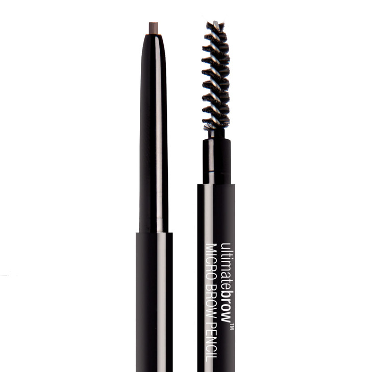 wet n wild Ultimate Brow Micro Eyebrow Retractable Pencil Dark Brown Ultra Fine 15mm Tip Draws Tiny Brow Hairs