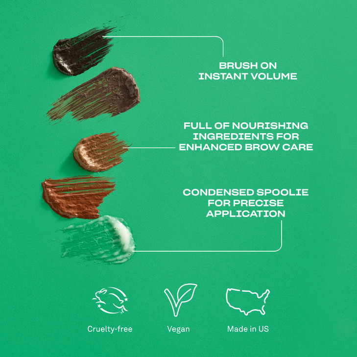 Babe Original Volumizing Eyebrow Filler For Thicker Brows Tinted Brow Gel with Peptides Biotin Smudge Resistant Brow Mas