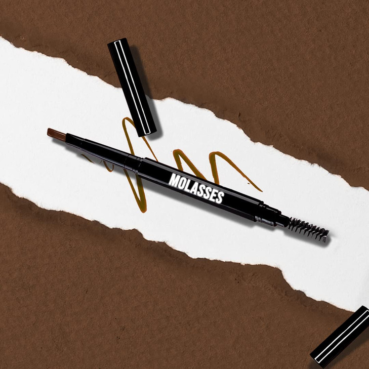 Joey Healy Brow Architect Stylo Precision Waterproof Eyebrow Pencil and LongLasting Eyebrow Enhancer Molasses Medium to