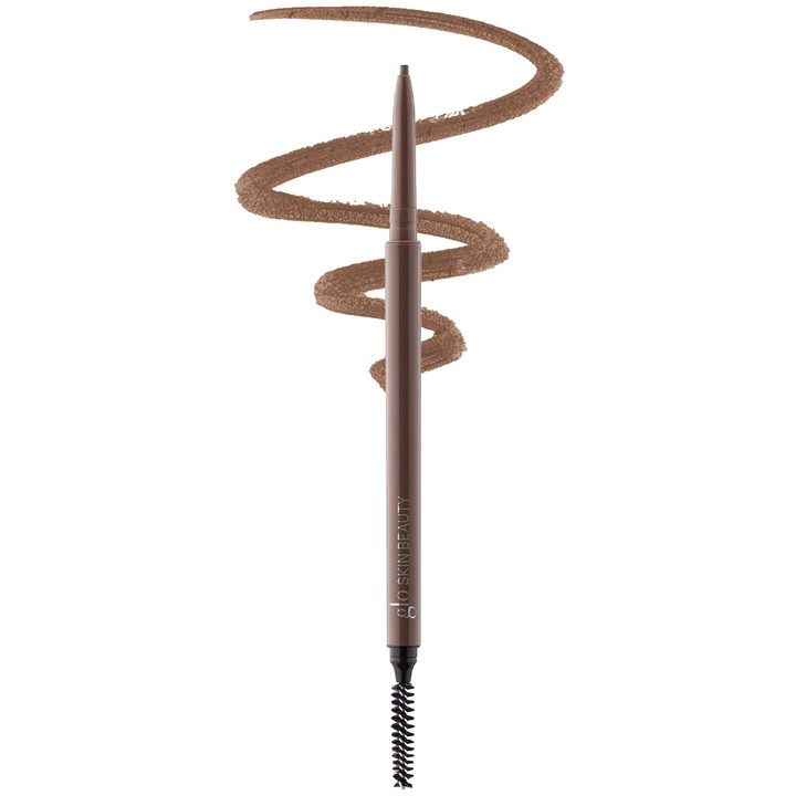 Glo Skin Beauty Precise Micro Browliner LongLasting WaxBased Formula Glides On Skin and Shapes Your Brows Dark Brown